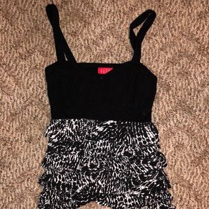 Elle Black and White Cami Top